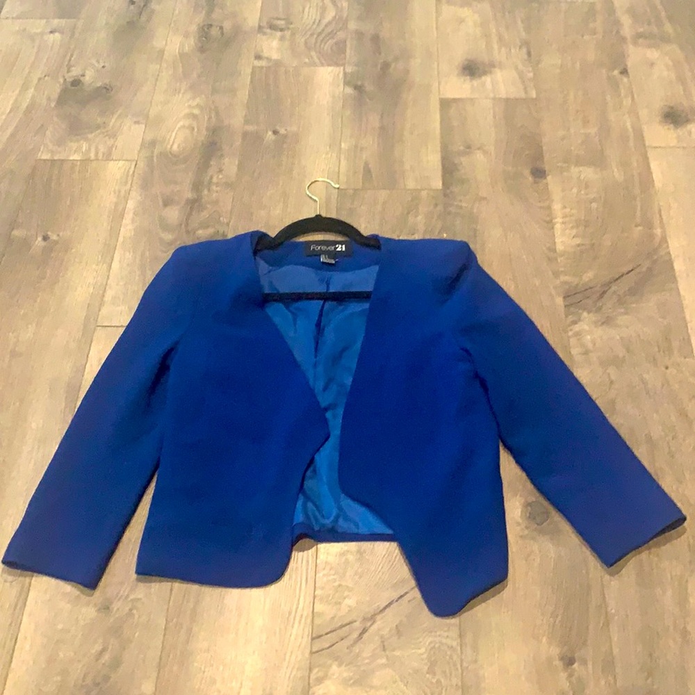 Small Blue Forever 21 Blazer